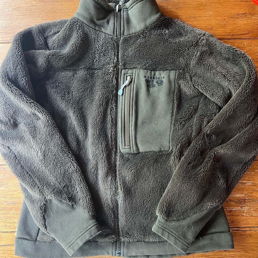 Mountain Hardwear Brown Fleece Jacket